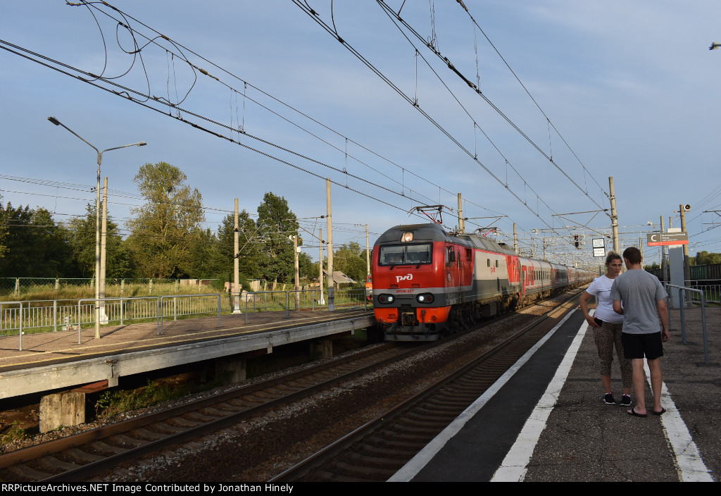 A Long Distance Train